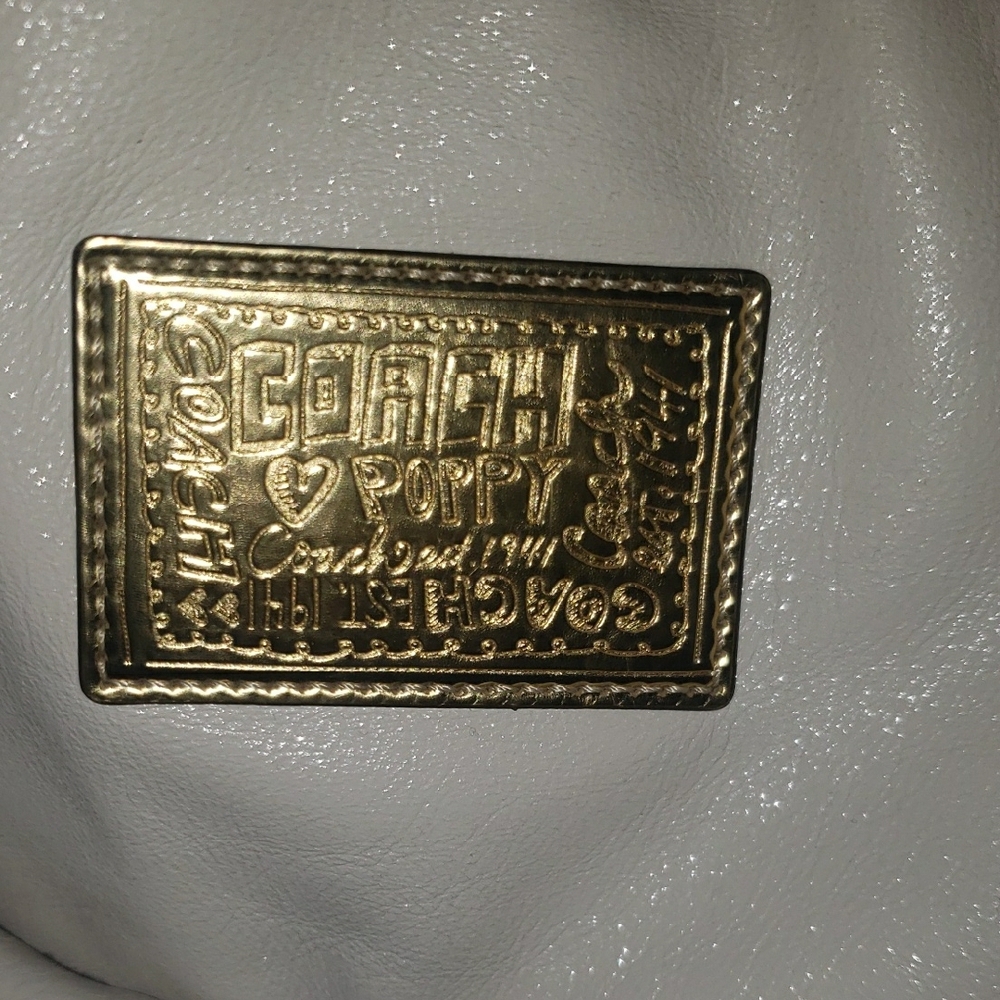 Coach POPPY cream shoulderbag - Picture 2 of 14